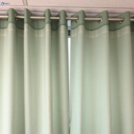 Stained curtain before professional treatment in the-rocks-nsw